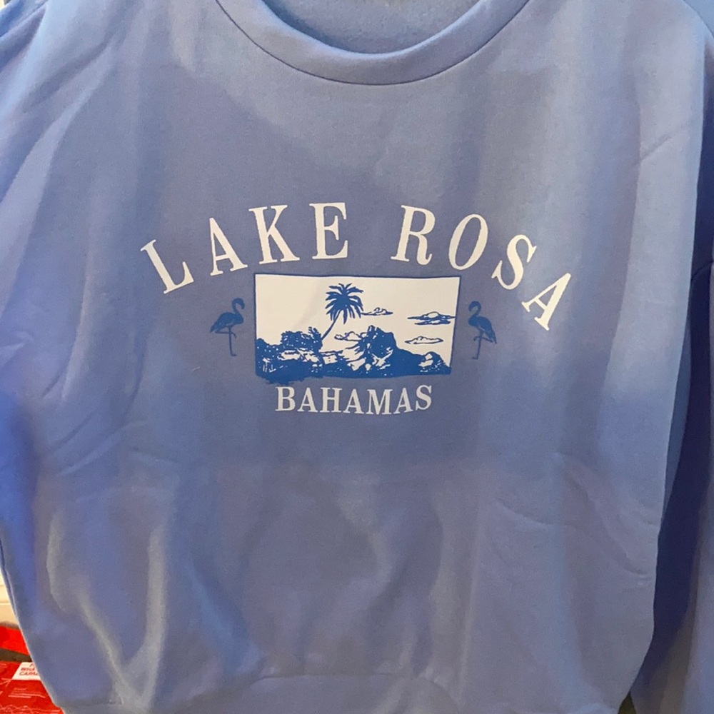sky blue crewneck